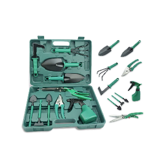 Kit herramientas de jardineria x10 pieza