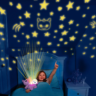 Peluche luminoso proyector de luces 0620