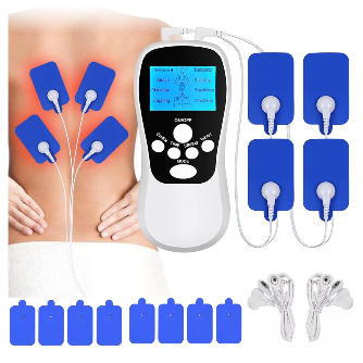 Gimnasia pasiva 8 electrodos recargable