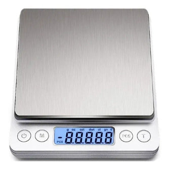 Gramera digital báscula 2 bandejas