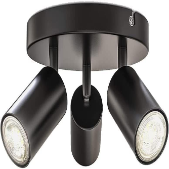 Lampara tipo spot redondo gu10 x 3 unid