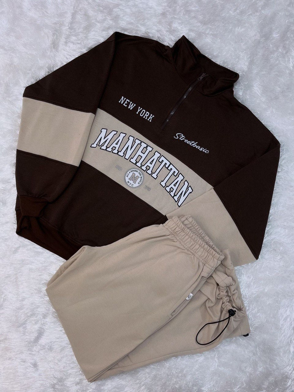 Conjunto de sudadera manhattan