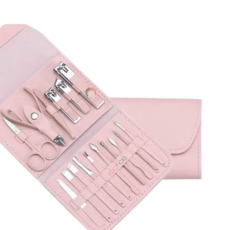 Kit de manicura cuidado personal estuche