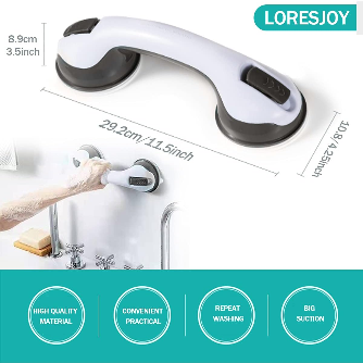 Barra seguridad antideslizante baño