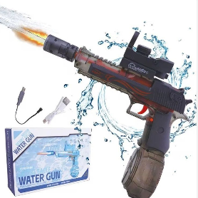 Pistola agua con luz