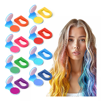 Tintura tinte tiza cabello tempora x 8p