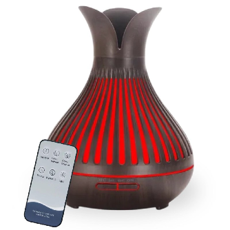 Humidificador madera oscura