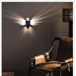 Lámpara de pared de águila