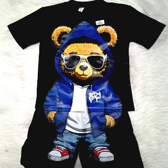 Conjunto niños bermuda y camiseta