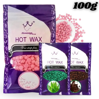 Paquete de cera depilatoria en perla 100