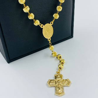 Camandula dorada diamantada