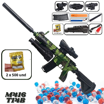 Juguete pistola electrica m416 - t14b