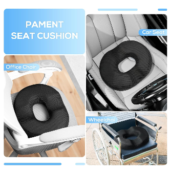 Cojin espuma viscoelásticagel coxis dona