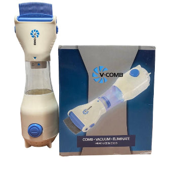 Cepillo mata piojos peine plástico