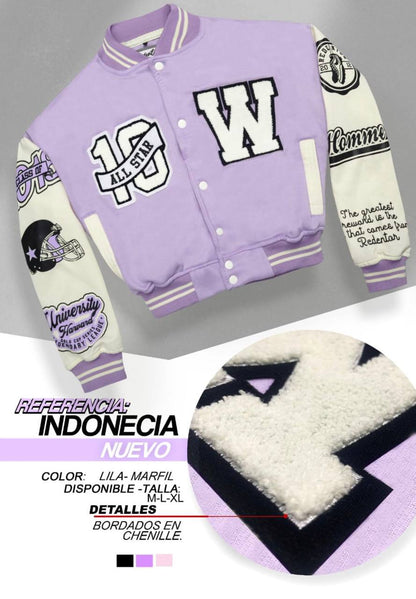 Beisbolera en algodón mujer