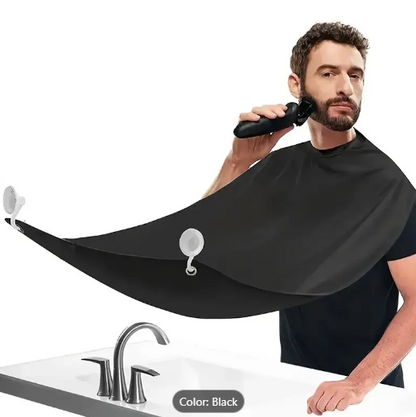 Delantal para afeitarse para hombre, recolector de barba