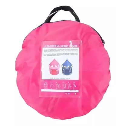 Carpa castillo niña y niño infantil juegos