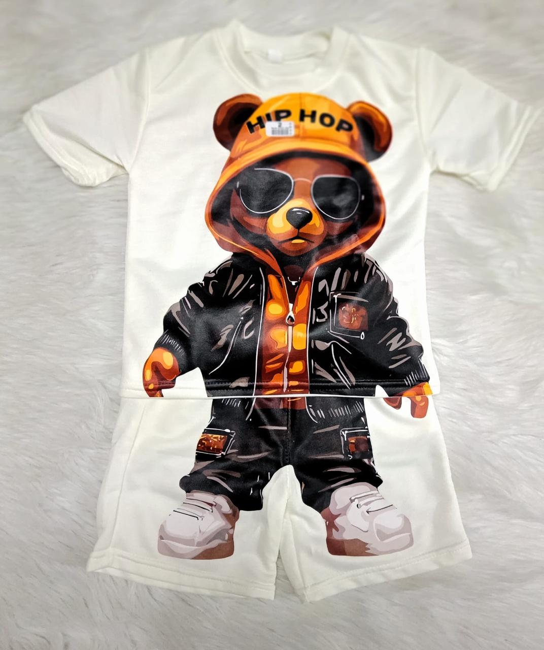 Conjunto niños bermuda y camiseta