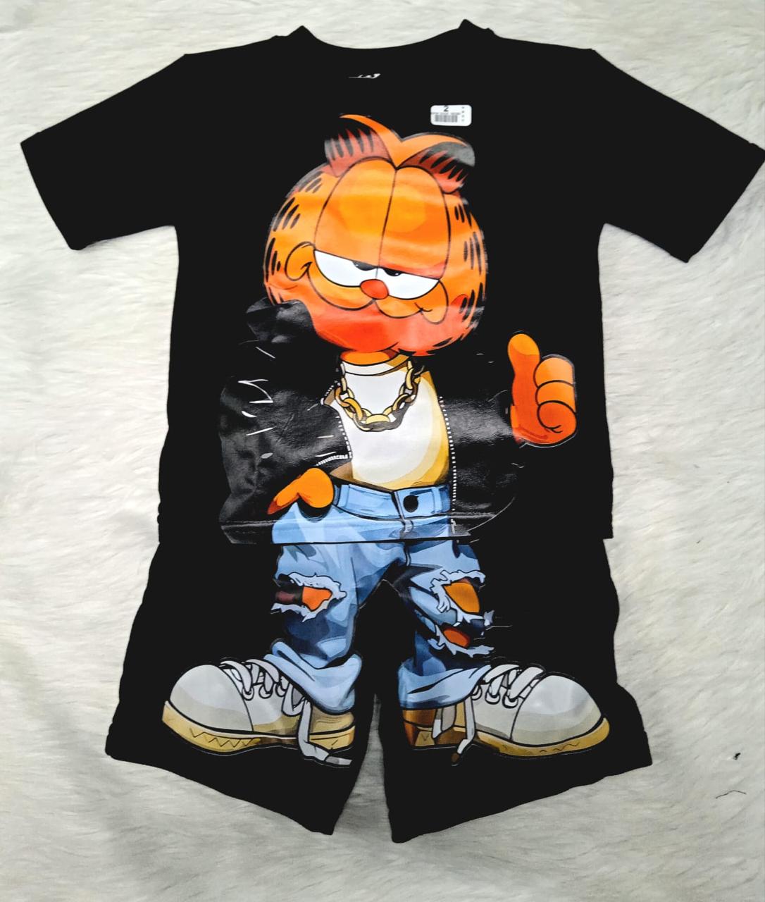 Conjunto niños bermuda y camiseta