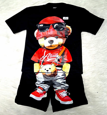 Conjunto niños bermuda y camiseta