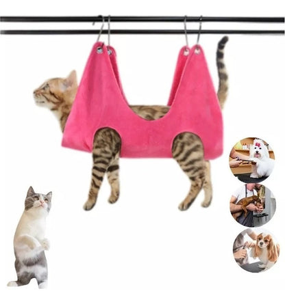 Arnés de hamaca para aseo de perros y gatos