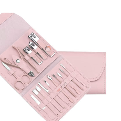 Kit de manicura cuidado personal estuche