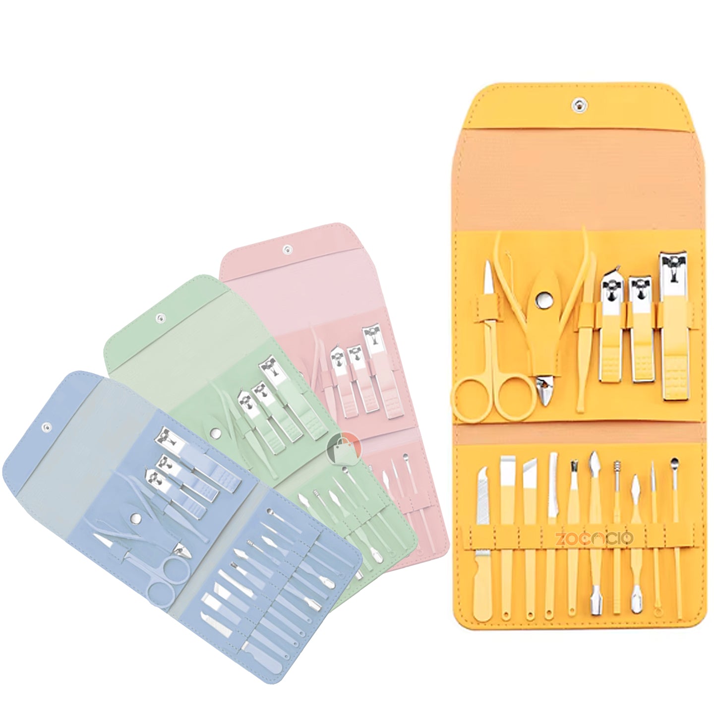 Kit de manicura cuidado personal estuche