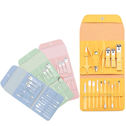 Kit de manicura cuidado personal estuche