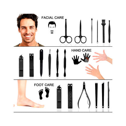 Kit de manicura cuidado personal estuche