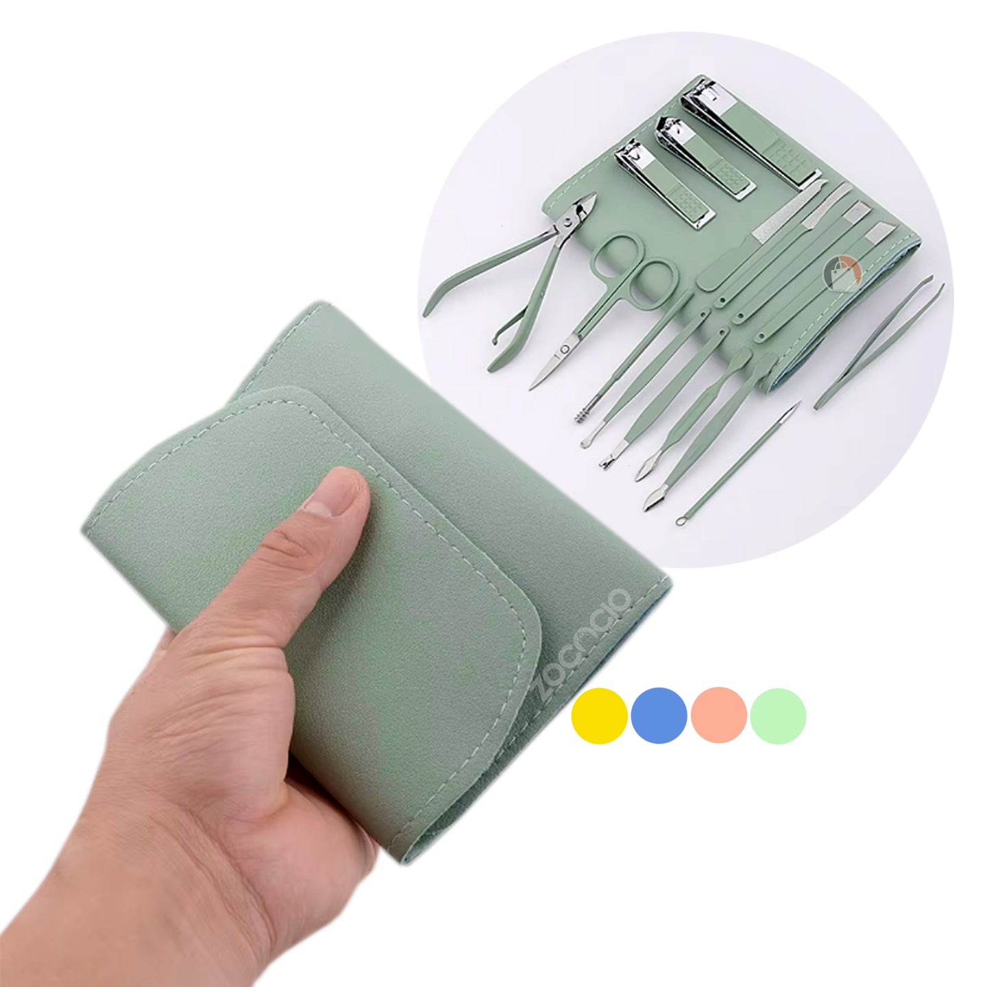 Kit de manicura cuidado personal estuche