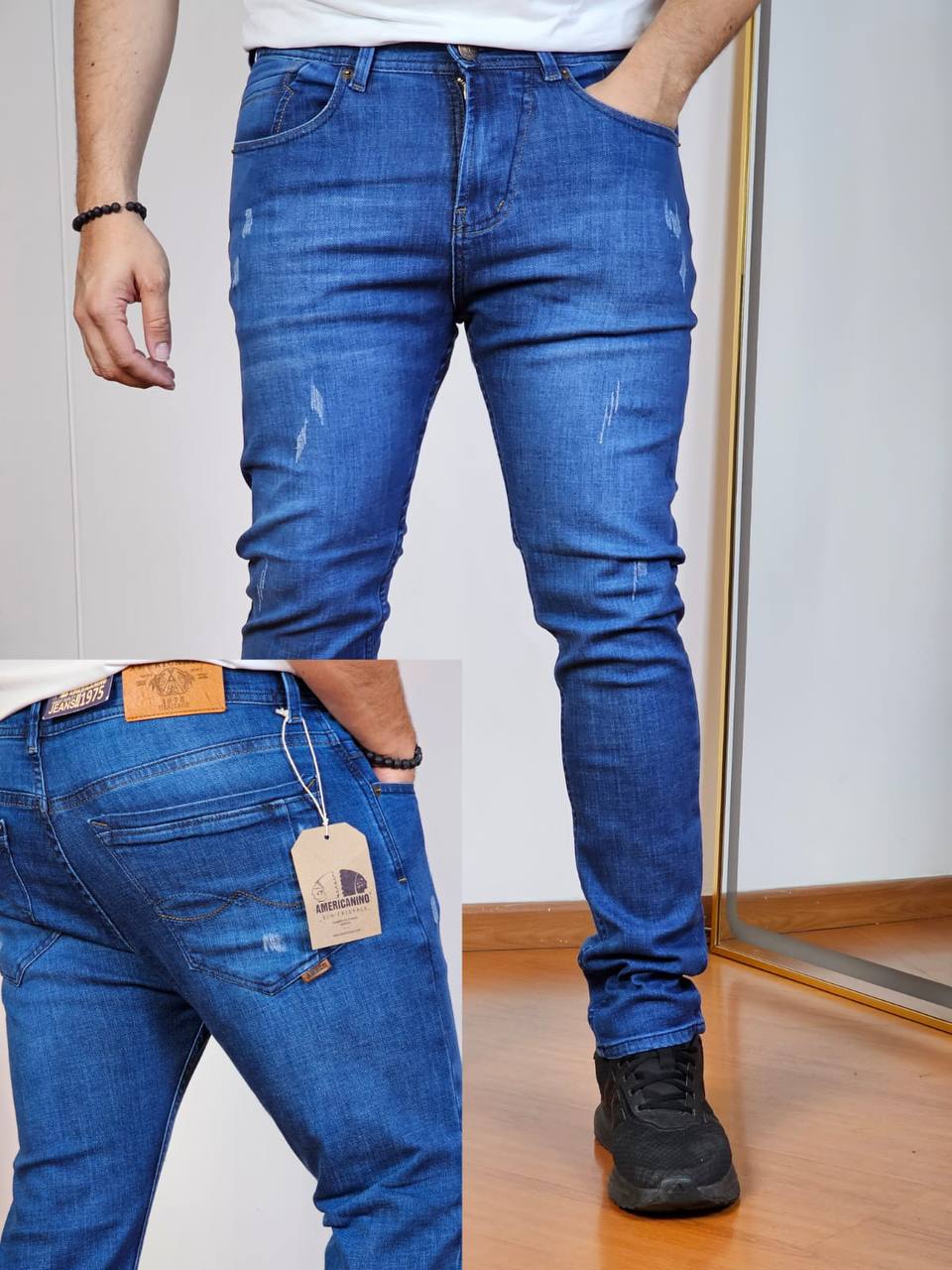 Jeans americanino hombre