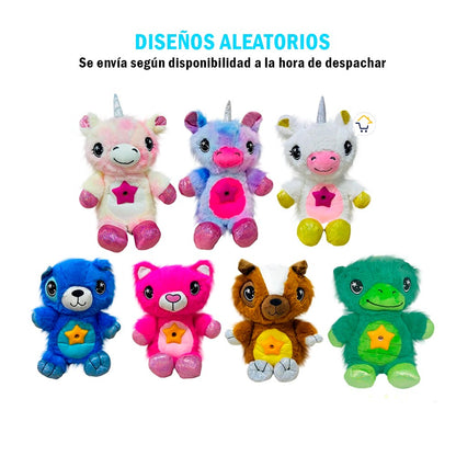 Peluche luminoso proyector de luces 0620