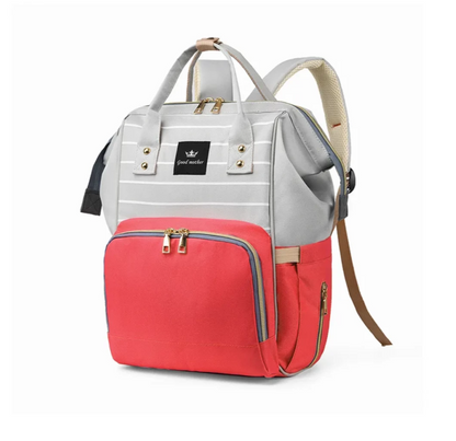 Pañalera tipo morral multiusos para bebe