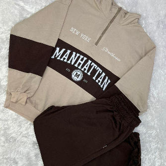 Conjunto de sudadera manhattan