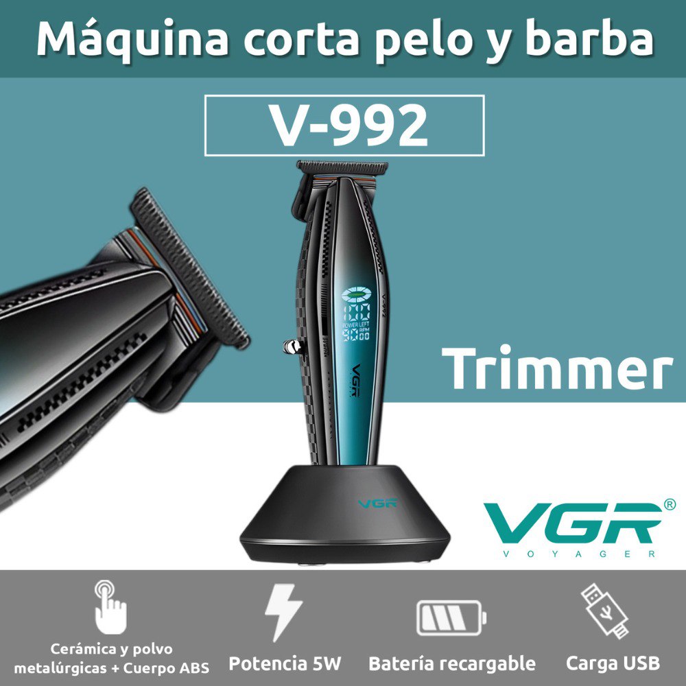 Maquina patillera afeitadora corte de pelo inal