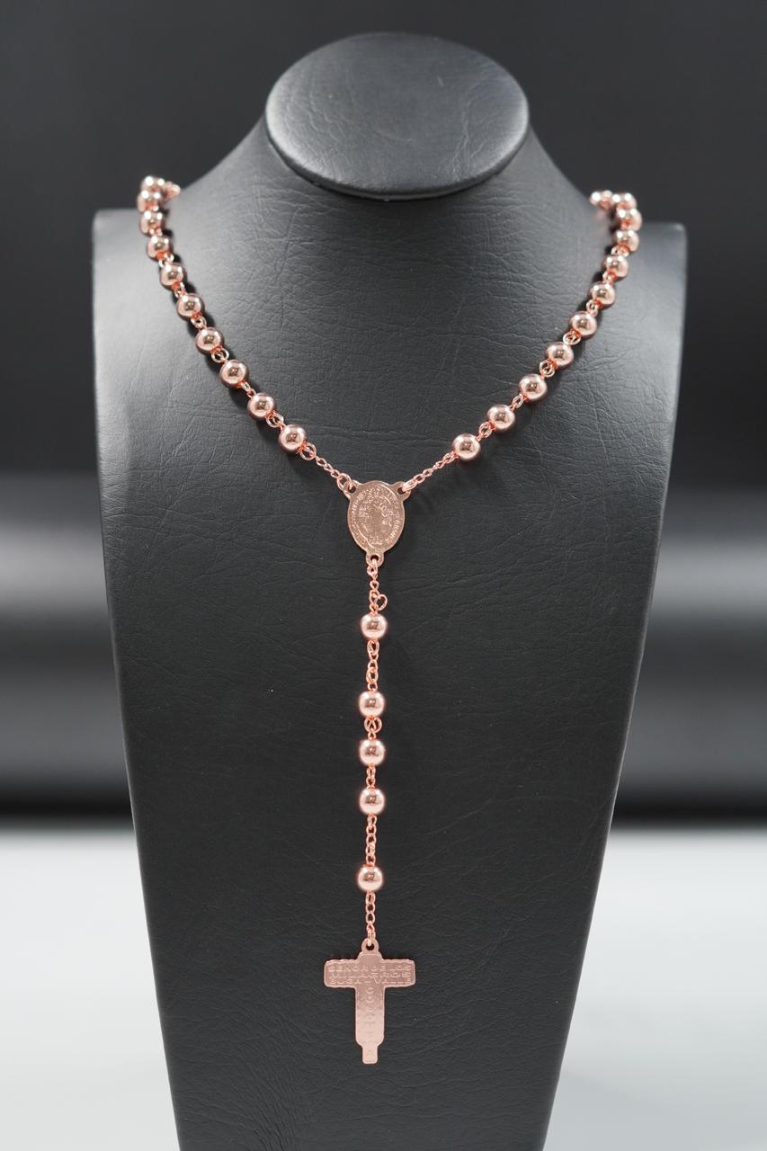 Camandulas dorada-plateada-rosa