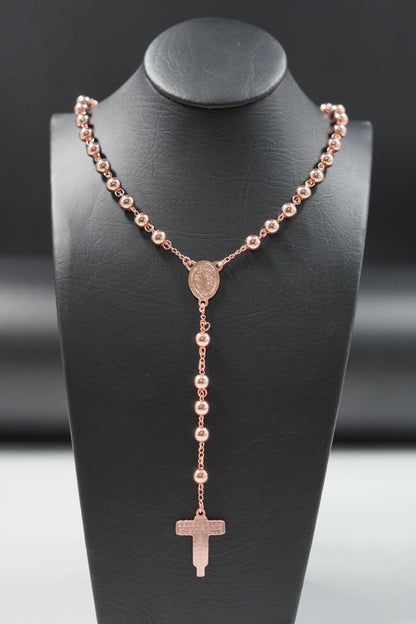 Camandulas dorada-plateada-rosa