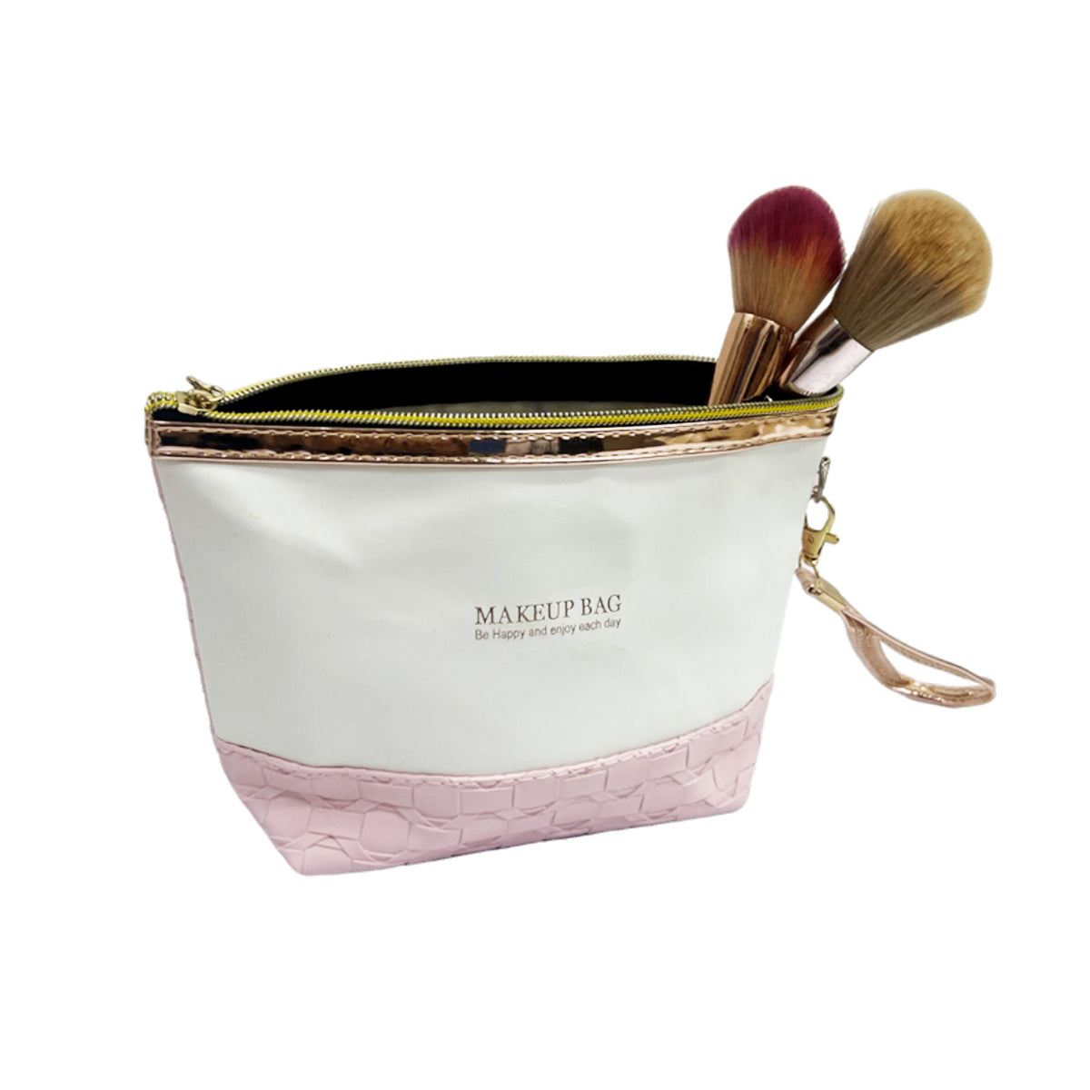 Bolso organizador de maquillaje portátil
