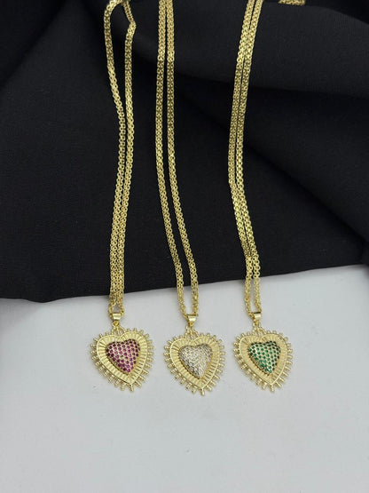 Cadena chines dije corazones