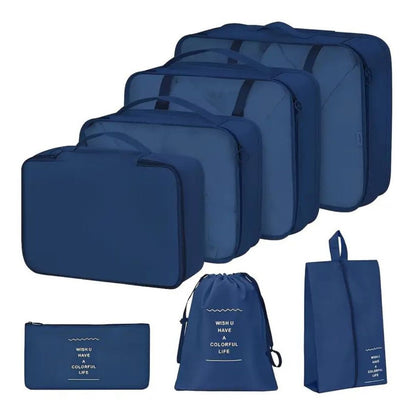 Set bolsas maleta viaje 7pcs organizado