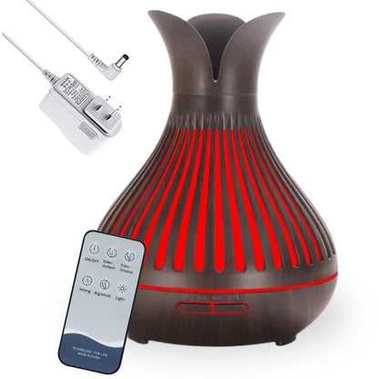 Humidificador madera oscura