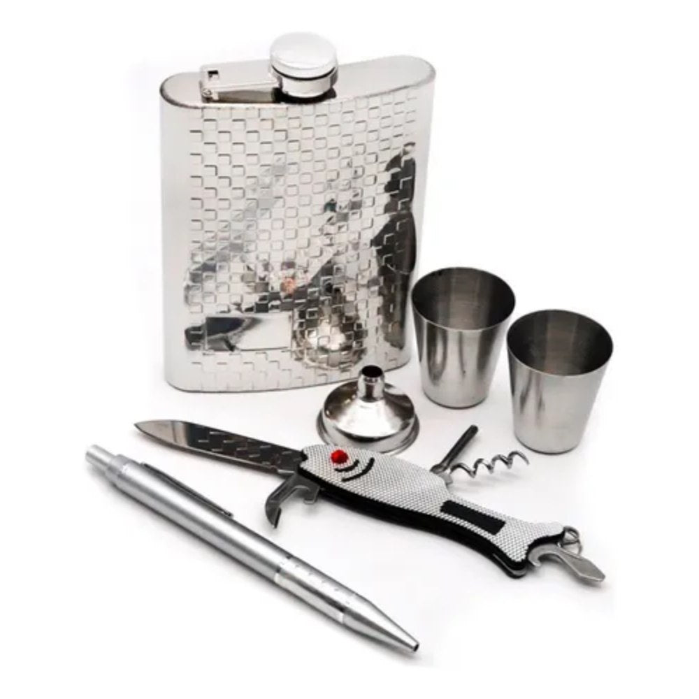 Corera wiskera cantimplora 8 oz pez