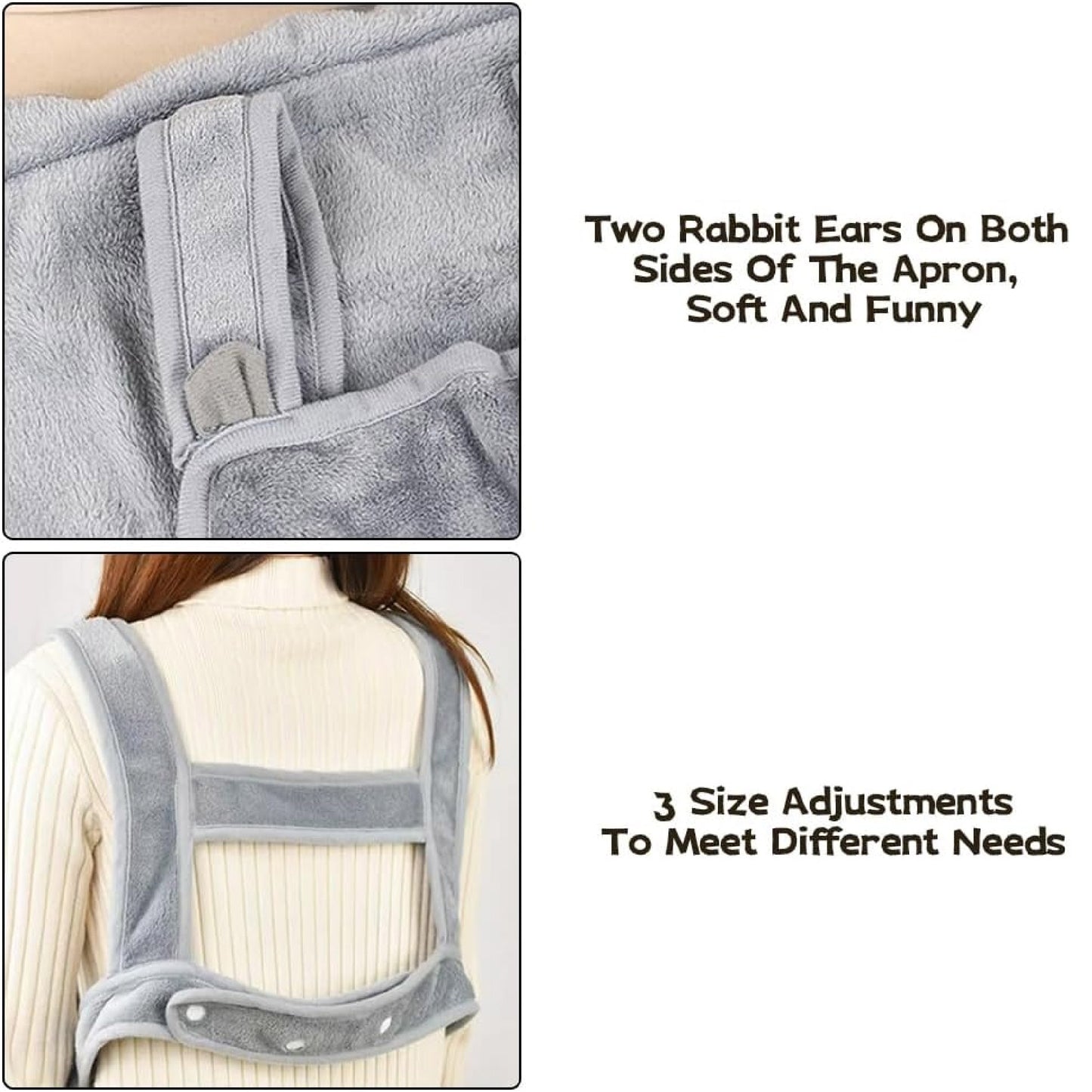 Delantal cargador + corta uñas ajustable