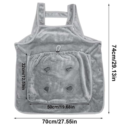 Delantal cargador + corta uñas ajustable