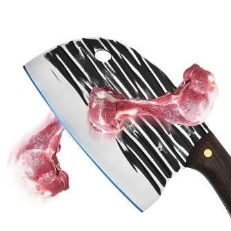 Cuchillo hacha acero inoxidable