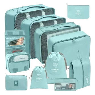 Organizadores viaje multifuncional x11