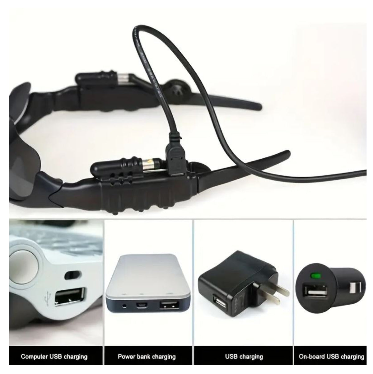 Gafas de sol auriculares y bluetooth