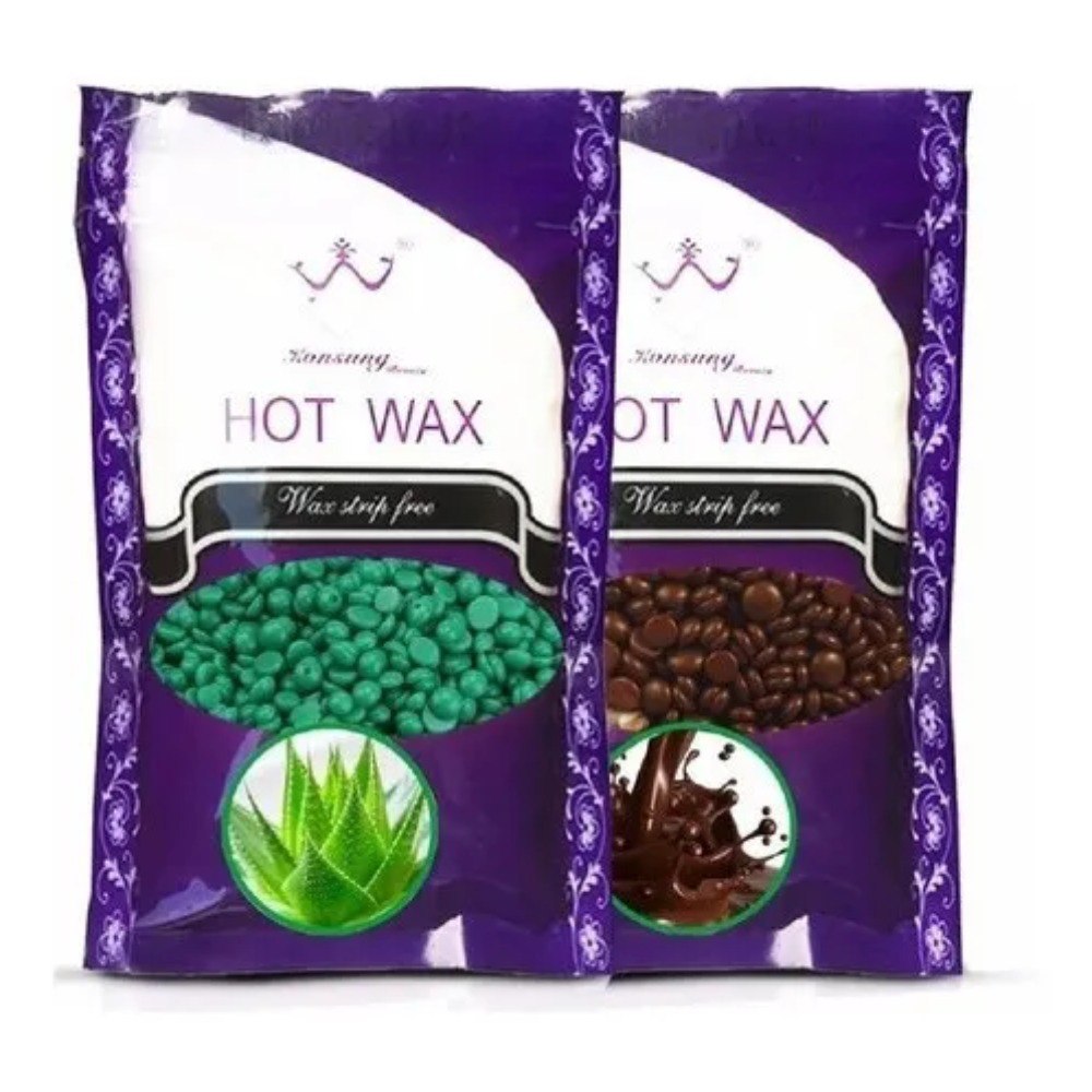 Paquete de cera depilatoria en perla 100