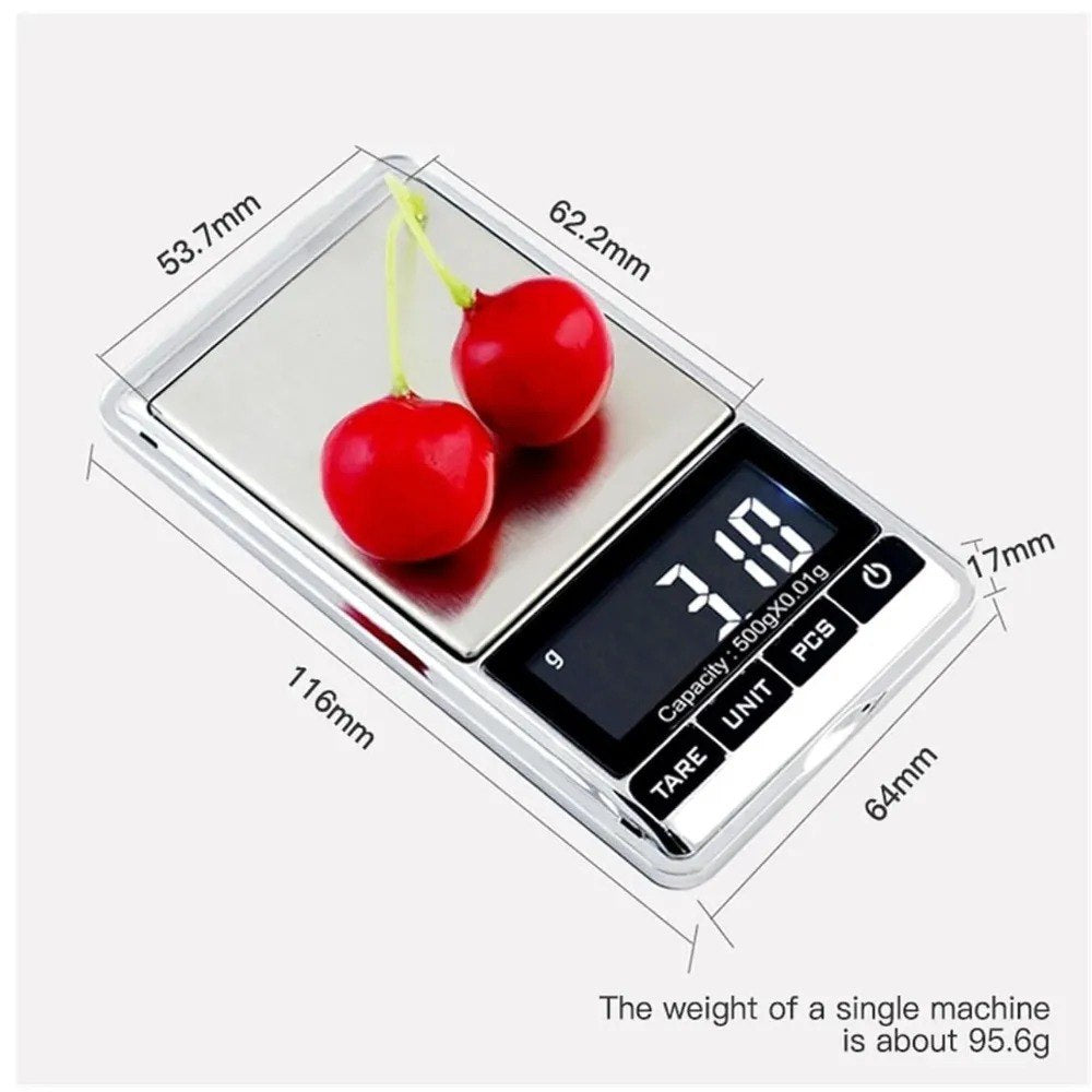 Pesa bascula gramera ds16 500 g 0.01g