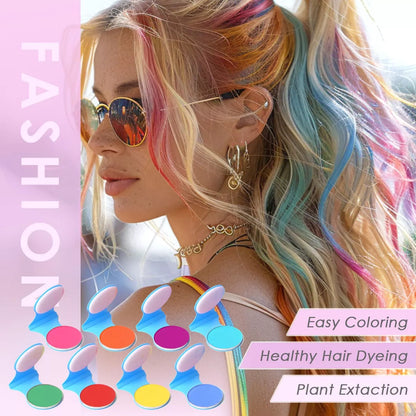 Tintura tinte tiza cabello tempora x 8p